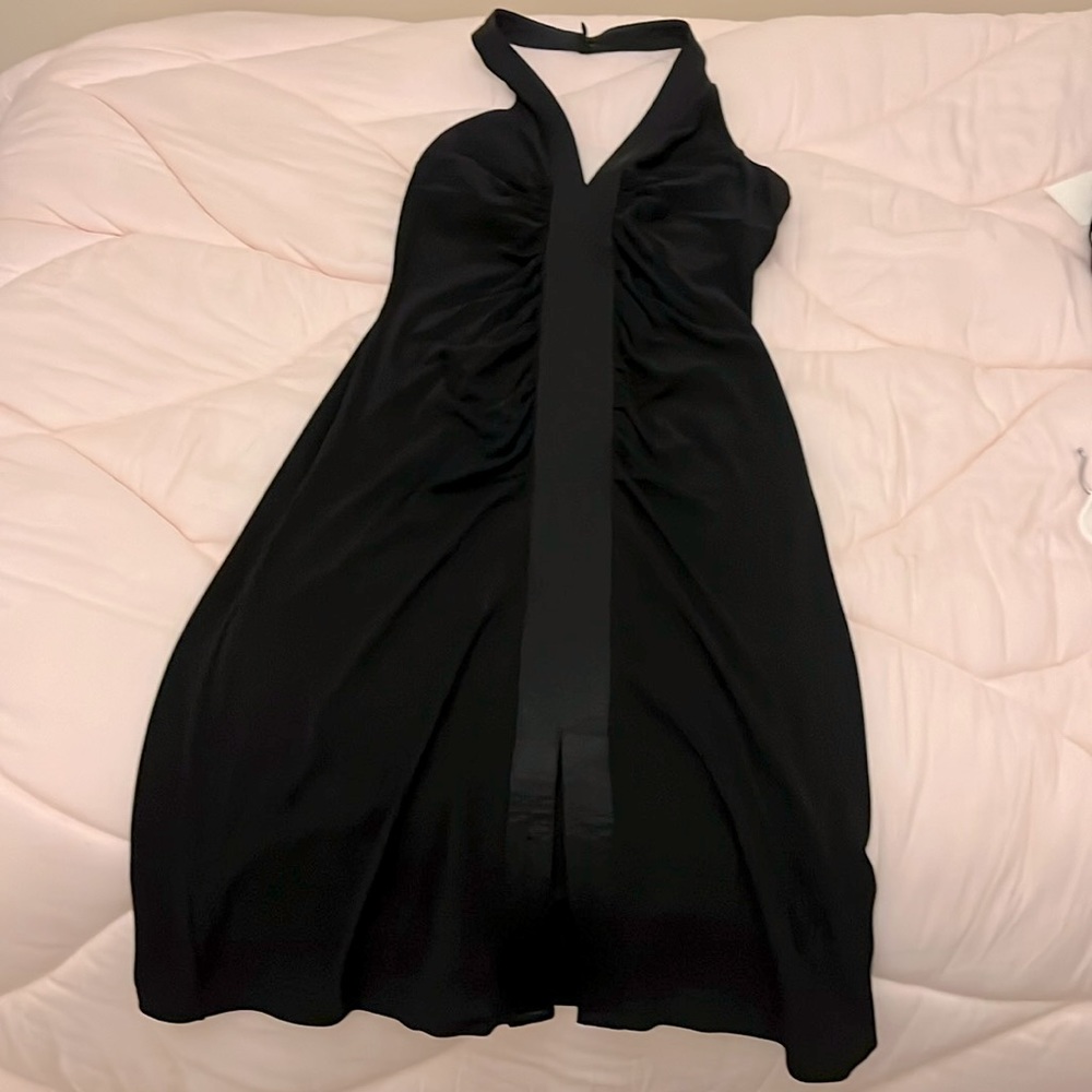 BCBG MAX AZRIA HALTER LITTLE BLACK DRESS